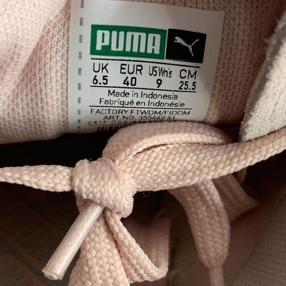 Puma Womens Suede Pink Size 9 - Picture 12 of 12